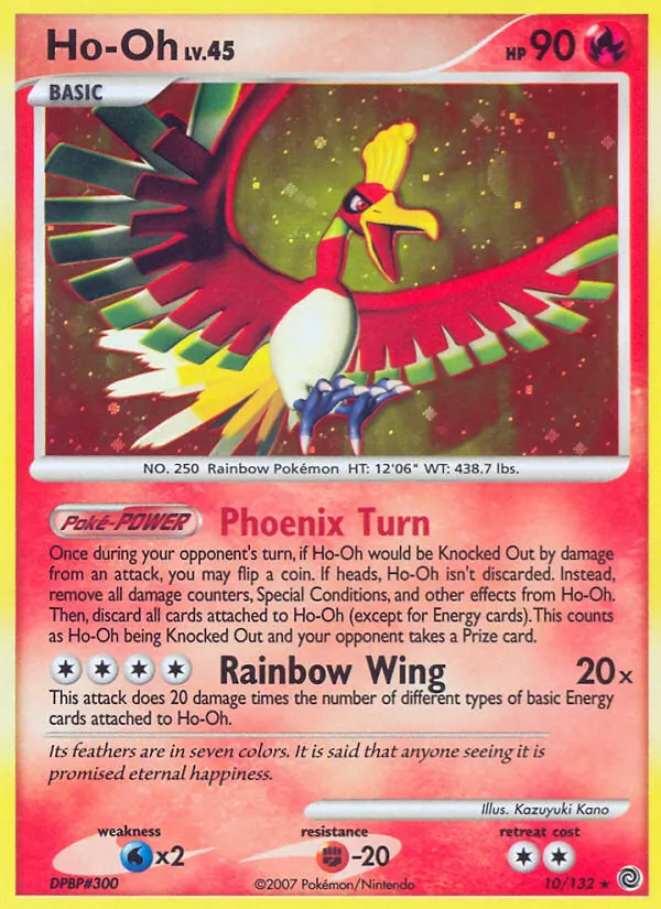 Ho-Oh (Rätselhafte Wunder #10/132)