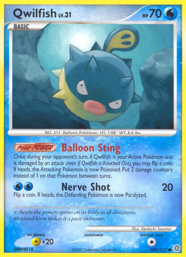 Qwilfish (Secret Wonders #101/132)