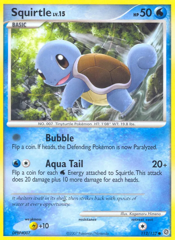Squirtle (Secret Wonders #112/132)