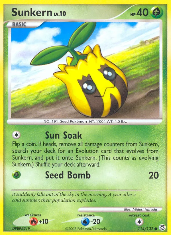 Sunkern (Secret Wonders #114/132)