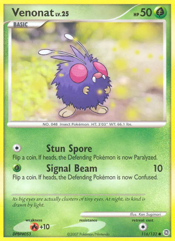 Venonat (Secret Wonders #116/132)