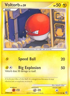 Voltorb (Secret Wonders #117/132)