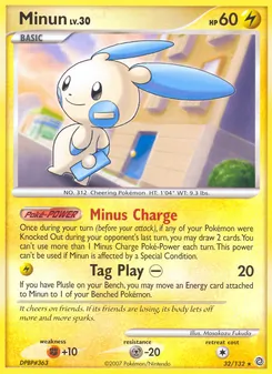 Minun (Secret Wonders #32/132)