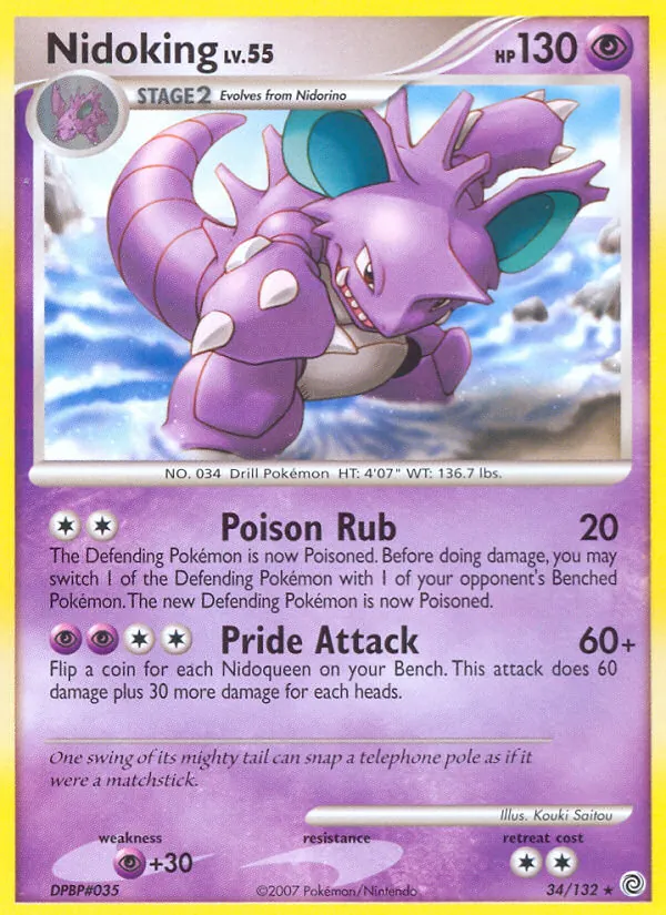 Nidoking (Rätselhafte Wunder #34/132)
