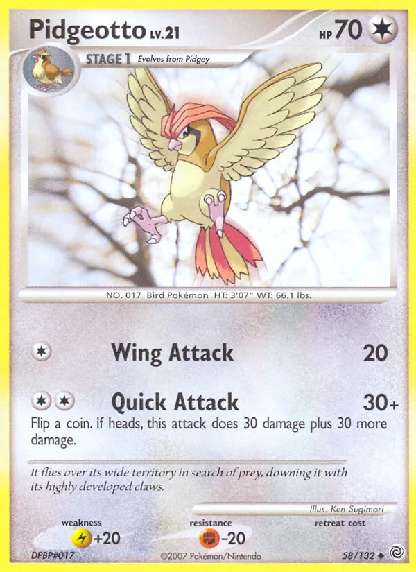 Pidgeotto (Secret Wonders #58/132)
