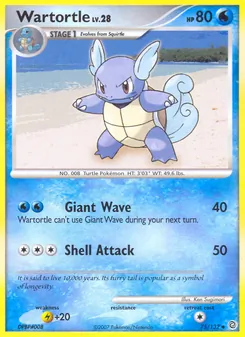 Wartortle (Secret Wonders #75/132)