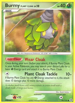 Burmy Plant Cloak (Maravillas Secretas #78/132)
