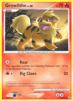 Growlithe (Secret Wonders #89/132)