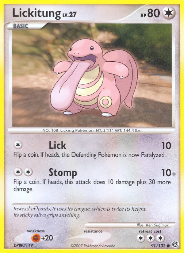 Lickitung (Secret Wonders #91/132)