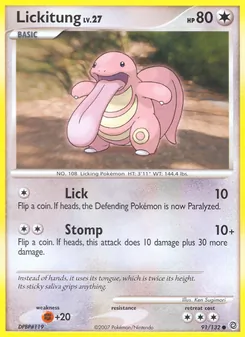 Lickitung (Secret Wonders #91/132)