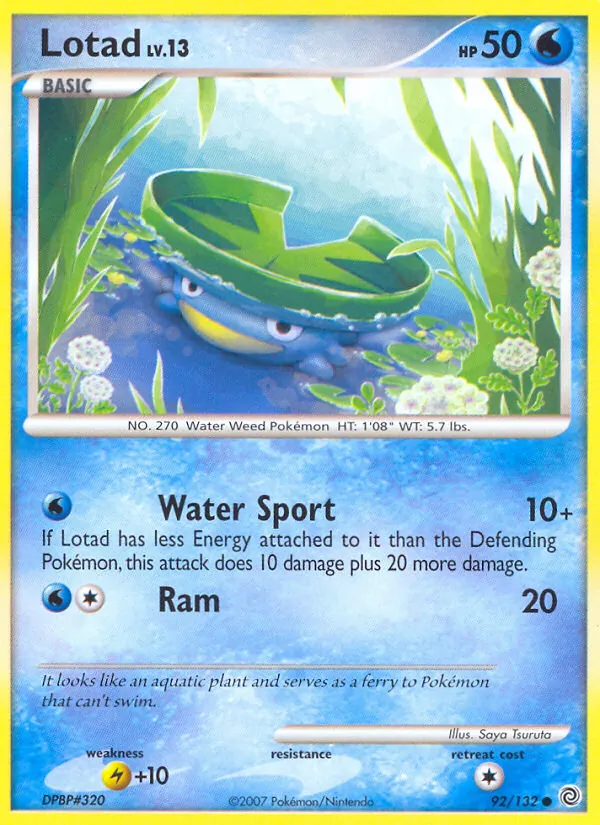 Lotad (Prodigi Segreti #92/132)