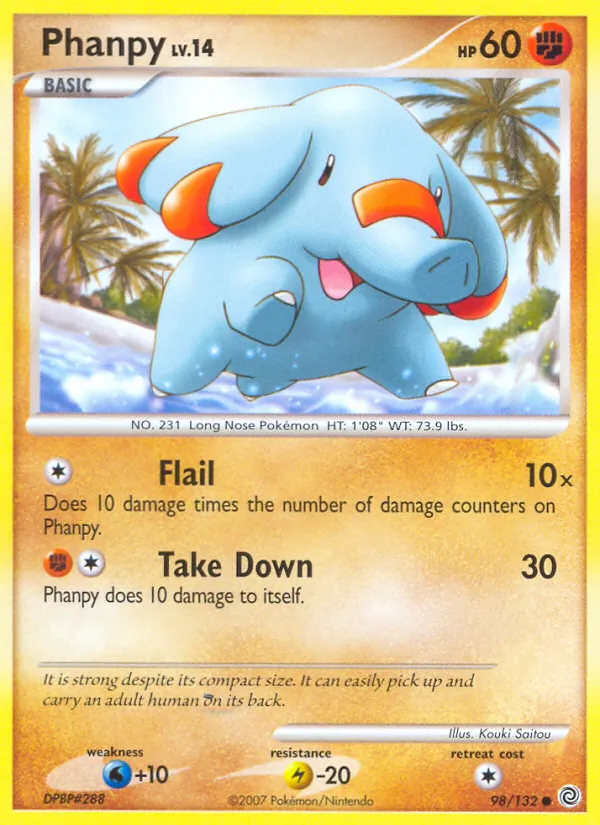 Phanpy (Secret Wonders #98/132)