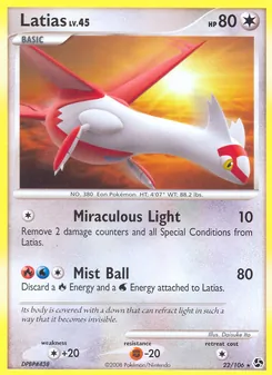 Latias (Great Encounters #22/106)