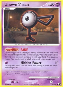Unown F (Great Encounters #56/106)