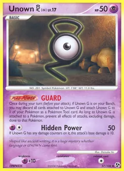 Unown G (Great Encounters #57/106)