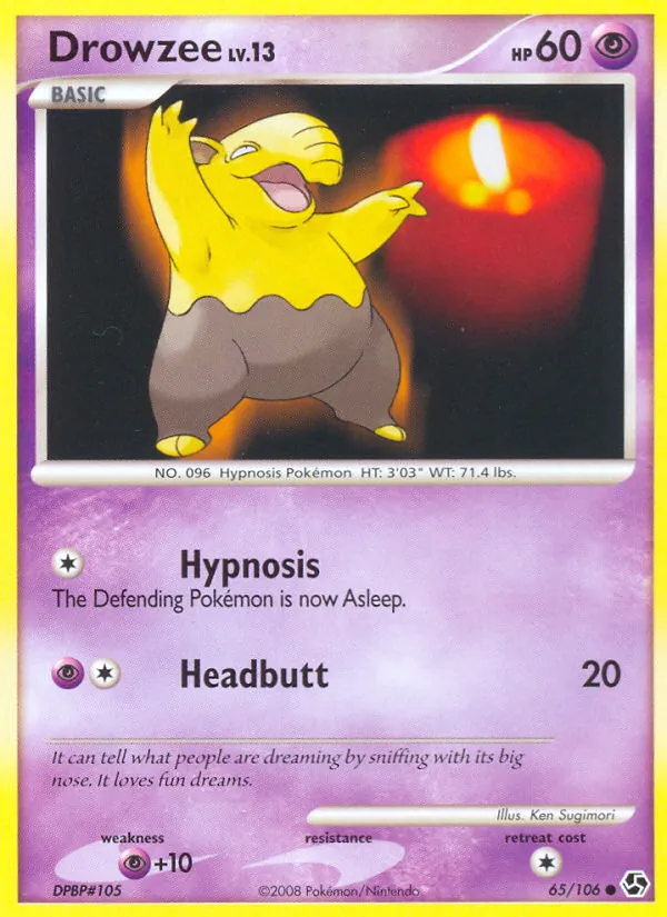 Drowzee (Great Encounters #65/106)