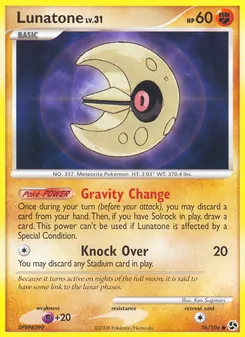 Lunatone (Great Encounters #76/106)