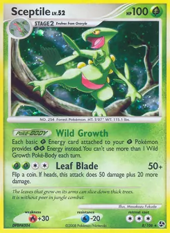 Sceptile (Great Encounters #8/106)