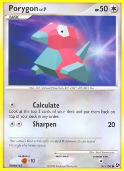 Porygon (Great Encounters #81/106)