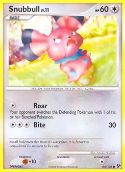 Snubbull (Great Encounters #84/106)