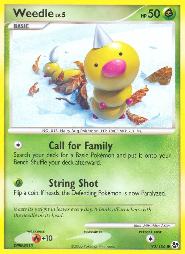 Weedle (Great Encounters #93/106)