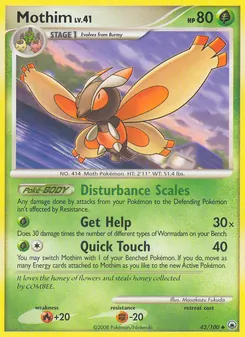 Mothim (Majestic Dawn #42/100)