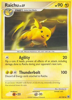 Raichu (Majestic Dawn #45/100)