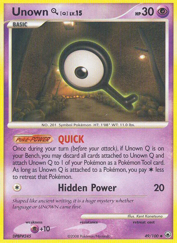 Unown Q (Majestic Dawn #49/100)