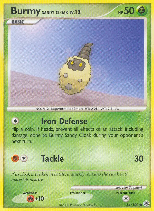 Burmy Sandy Cloak (Majestic Dawn #54/100)