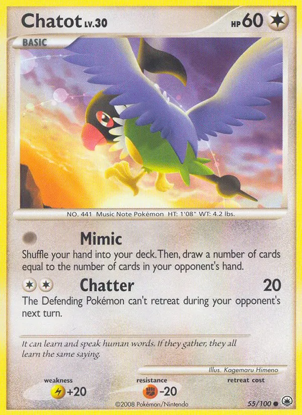 Chatot (Majestic Dawn #55/100)
