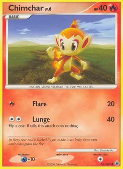 Chimchar (Alba Suprema #56/100)