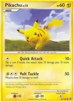 Pikachu (Majestic Dawn #70/100)