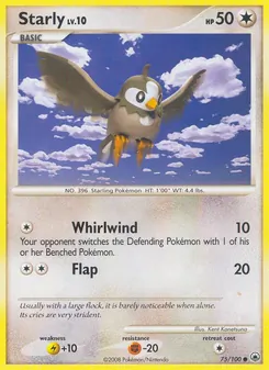 Starly (Majestic Dawn #75/100)