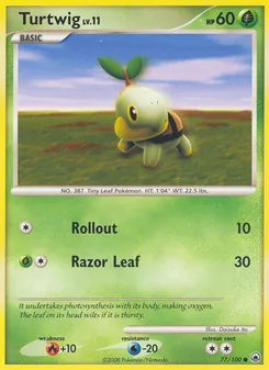 Turtwig (Alba Suprema #77/100)