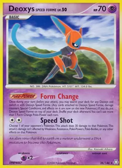 Deoxys Forme Vitesse (Éveil des Légendes #26/146)