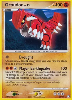 Groudon (Legends Awakened #29/146)