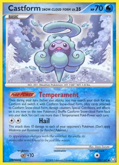 Castform Snow-cloud Form (Il Risveglio dei Miti #50/146)