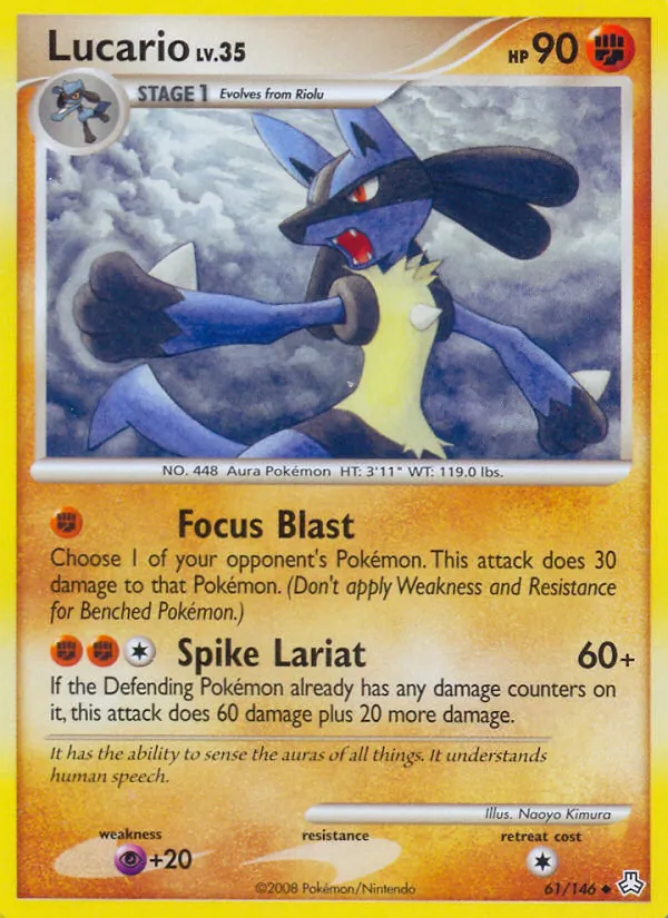 Lucario (Legends Awakened #61/146)