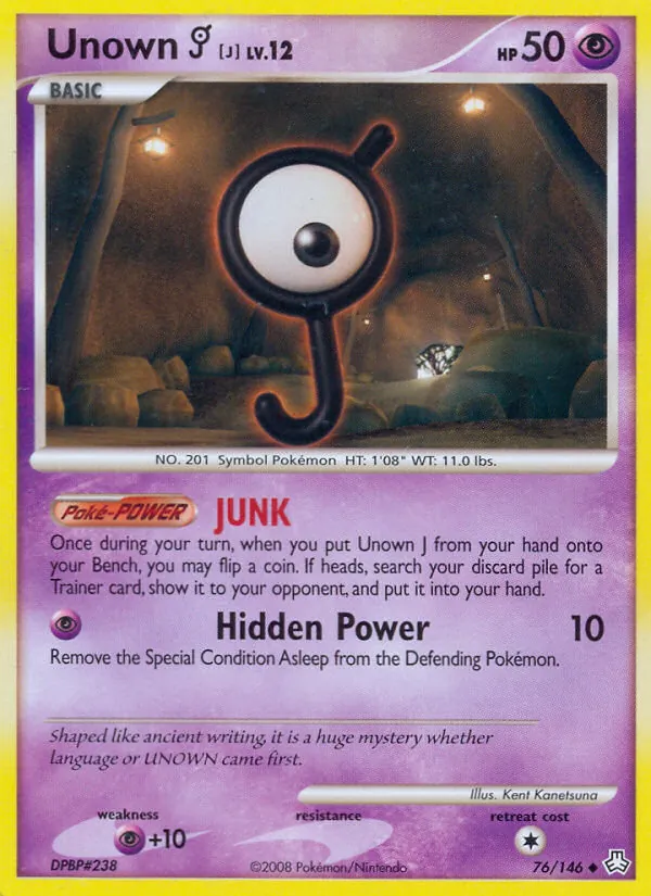 Unown J (Legends Awakened #76/146)
