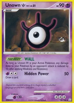 Unown W (Legends Awakened #80/146)
