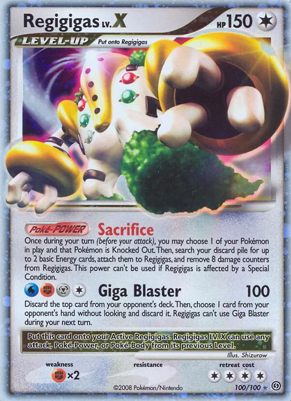 Regigigas (Stormfront #100/100)