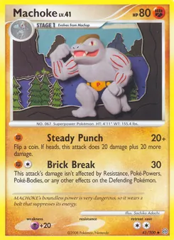Machoke (Stormfront #41/100)