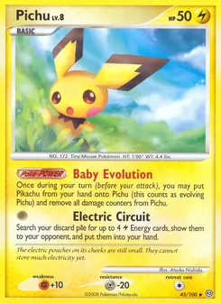 Pichu (Frente Tormentoso #45/100)