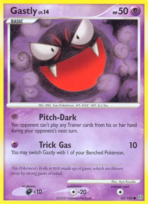 Gastly (Stormfront #62/100)