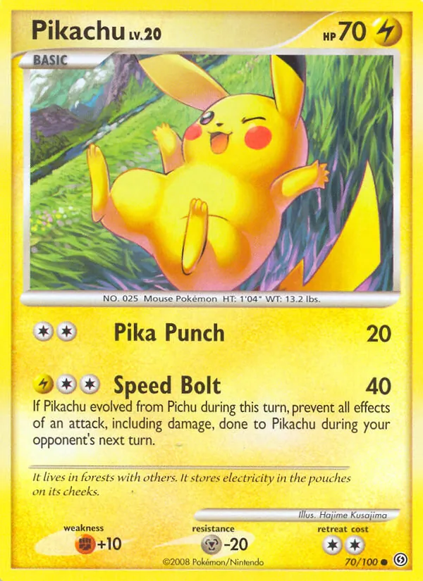 Pikachu (Stormfront #70/100)
