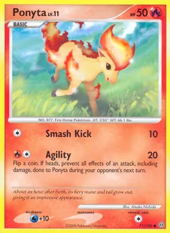 Ponyta (Stormfront #71/100)
