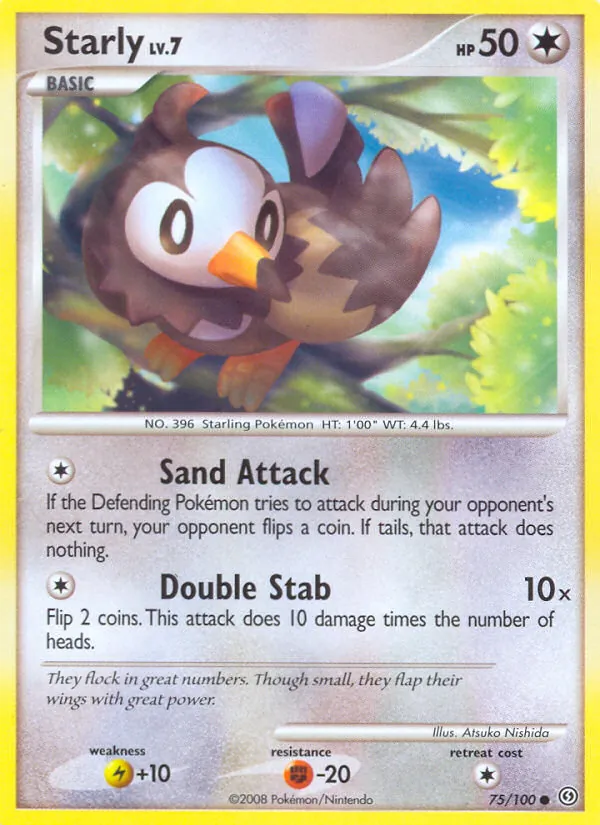 Starly (Stormfront #75/100)