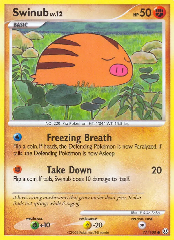 Swinub (Stormfront #77/100)