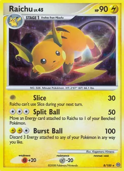 Raichu (Stormfront #8/100)