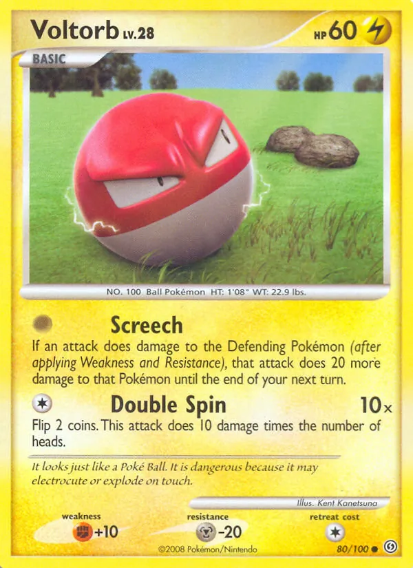 Voltorb (Stormfront #80/100)